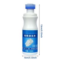 No-Wash Foam Shoes Cleaner 100ml White Shoe Stain Remover Polishin For Leather Canvas Athletic Boots Sneakers Edge Dirt Cleaning