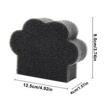 Pet Hair Remover Cat Paw Shape Laundry Sponge Washing Machine Lint Catcher Reusable Clothes Sofa Cat Dog F ur Cleaning Sponge juoda