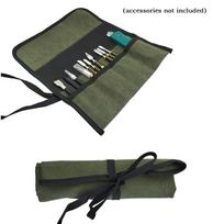1Pc Multiple Pockets Multi-Purpose Roll Up Tool Bag Oxford Cloth Wrench Pouch Screwdrivers Drills Storage Case Bag Hanging Tool