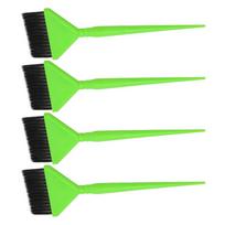 4 Pcs Nylon Fibers Hair Dye Brush Set PP Hair Color Brush Applicator  Home Salon