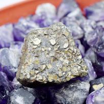 Raw Rock Chakra 58.90 Ct Healing PYRITE Cluster Crystal Loose Gemstone CERTIFIED 20.7 mm approx auksinė