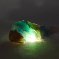 Raw Rough 79.25 Ct Multi Color CERTIFIED Natural Fluorite Uncut Loose Gemstone 47.2 mm approx įvairiaspalvis