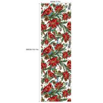 Kalėdinis nuimamas svetainės miegamojo lipnus tapetas(45cm*300cm) CRW020 white