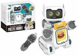Interactive Robot with Flashcards for Learning Remote Controlled Game Walking