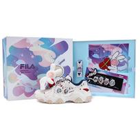 ANDONGNIBUERTU x FILA Collaboration Edition, Cat Paw Shoes Low top Chunky Sneakers Women's Red White Gift Box Set F12W332122FSB 40