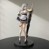 Lane Azur Dido Maid Figure Standing Pose Anime Girl Light Cruiser Boxed Collectible Statue Desktop Decor For Anime Game Fans