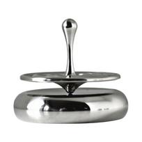 Drop Water Hand-Twisted Fingertip Gyro Stainless Steel Metal Desktop Magical Gyro Toy Children'S Rotating Decompression Toy