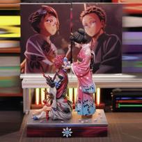 Akaza 26cm Koyuki Anime PVC figūrėlės Statulėlės Kolekcinis modelis Darbalaukio dekoracija Dovana Anime kolekcionieriams ir entuziastams