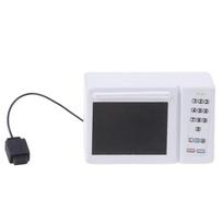 Dollhouse 112 Miniature Household Electric Appliances Simulation Microwave Biscuit Oven Model Diy Accessories Scenes Ornament
