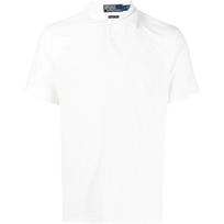 Polo Ralph Lauren SS22 Solid Color Minimalist Chest Pocket Short Sleeve Polo Shirt Men tops White 710865446-001 M