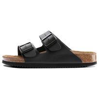 Birkenstock Arizona Prof Birko Flor Narrow Fit 'Black' 1018223 37