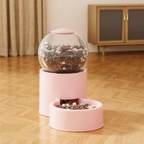 Large Capacity Automatic Pet Feeder Plastic Pet Food Bowl Dog Water Dispenser  Daily Feeding Watre Blue