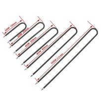 240w/300w/500w/600w/800w/1kw U tipo SUS304 vamzdinis karšto oro šildytuvas Aukštos temperatūros 220V elektrinis šildymo elementas orkaitei 220v 240W L110mm