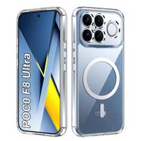 Shockproof Wireless Charging Strong Magnetic Case For Xiaomi Poco F8 Ultra Pro PocoF8Ultra G Clear Back Cover Phone Case Poco F8 Pro