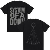 Rock Band System of A Down Mezmerize T Shirt Men Women Vintage Hip Hop Gothic Harajuku T-shirts Oversized Cotton Casual T-shirt S įvairiaspalvis