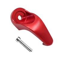 Multiple Color Bag Hanger Grip Multifunctional Front Motorcycle Hook  Motorcycle Accessories raudona