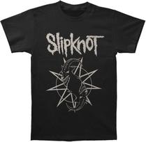 Slipknot Men's Goat Star Logo (Back Print) T-Shirt Black S įvairiaspalvis