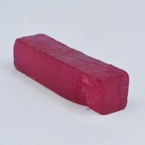 CERTIFIED 49.40 Ct Raw Uncut Ruby Red Rough Natural UnCut Rough Loose Gemstone 69.2 mm approx. raudona