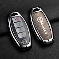 Car Key Cases for Nissan Juke X-trial Qashqai Micra Leaf Note Murano Lafesta 2 Buttons Smart Remote Control Protector Cover
