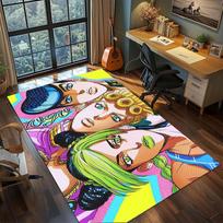 Diamond is Unbreakable JoJo Carpet for Living Room Bedroom Home Decor Cool Movie Mat Play Floor Mat 60x90cm