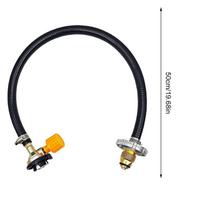 Propane Filler Connect Adapter Connection Hose With On-Off Control Valve High Pressure Connector Extension For Grill Cylinde r juoda