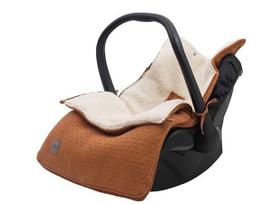 Jollein Bliss Knit Caramel vokelis automobilinei kėdutei, lopšiukui