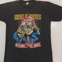 Vtg Graphic GUNS N ROSES Welcome To The Jungle 88-89 Tour T- Shirt M