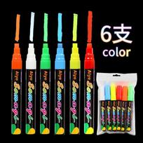 Liquid Erasable Chalk Markers Pens - 8 Colors Washable & Wet Erase Neon Art Makers for Blackboard Chalkboard Signs, Glass Window