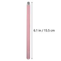 Universal Capacitive Stylus Pen Aluminum Alloy Lightweight Screen Pen for Tablets Smartphones Smooth auksinė