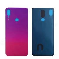 For Xiaomi Redmi Note 7 Note7 Pro Glass Battery Cover Back Door Phone Rear Replacement Parts raudona