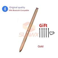 For Samsung Galaxy Note 20  Note 20Ultra SM-N980 N981 N980F N986 Touch Stylus S Pen with Bluetooth function Supports Air command auksas