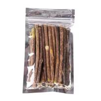 20 pcs/lot Cat Stick Pet Cat Molar Toys Natural Wood Polygonum Sticks Cleaning Teeth Relieve Boredom Snacks Chews Toys