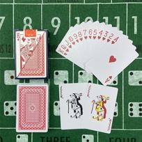 Durable Poker Cards 1 Deck – Waterproof PVC Playing Cards for Casino, Home, Bar Games, Texas Hold'em & Baccarat