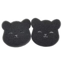 Bear Shaped Reusable Pet Hair Remover Sponge 2/4Pcs Lint Catcher for Washing Machine