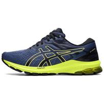 Asics GT-1000 10 Comfortable Breathable Rebound Cushioning Low Top Running Shoes Men sneaker Blue Yellow 1011B001-406 43.5
