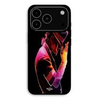 Dėklas iPhone 17 Pro Max Michael Jackson spalvotas Maniacase juoda