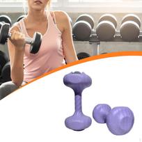 2 pripučiami vandeniu užpildomi svarmenys, nesandari treniruočių įranga, vaikų žaislas, idealiai tinka sporto salėje, biure Ar 2kg