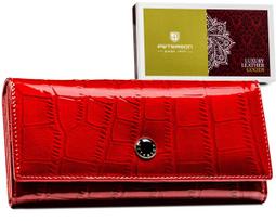 Women's leather wallet PTN 72037-CB-8775 Red