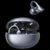 Sena ANC prisegama tikra belaidė Bluetooth ausinė žvaigždės uolos juoda spalva