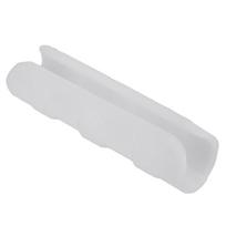 20Pcs 19/20/25mm Clip Plant Greenhouse Film Clips Fixed Pipe Frame Tube Clamp Film Row Cover Netting Tunnel Hoop Clip White 19mm