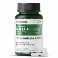 Windboss NAD+ Liposominis NR 900mg su Kvercetinu, Trans-Resveratroliu ir NMN - Padidinta Energija ir Koncentracija N01 2 pack
