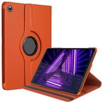 Coque pour Lenovo Tab M10 FHD Plus (2e Gen), Protection avec Support Rotatif - Orange oranžinė