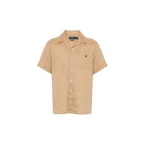 Polo Ralph Lauren Logo Embroidered Polo Shirt Men shirts Khaki 710938425-007 XS