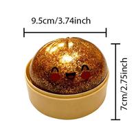 Realistic-Looking Dumpling Squishy Toy Soft Slow Rebound Sensory Squeeze Ball Anxiety Stress Relief For Office Home Desk Decor