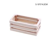 Mini 112 Basket Baskets Miniature Crates Crafts Storage Wooden Dollhouse House Furniture Tiny Model Container Accessory 2 Sizes