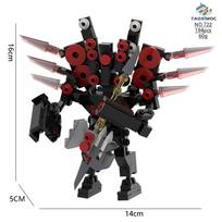 Tv Titan Man Speakerman Skibidi Toilet Horror Game Bosses Camara Building Block Cartoon Doll Model Kids Birthday Halloween Gift