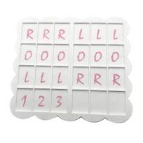 Portable Mahjong Practice Board 3D Printed Mahjong Solo Training Tool American Mahjong Strategy Aid Lightweight Single-Player Practice Tools balta