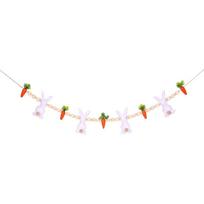 Quick Setups 130cm Pre Assembled Easter Party Garlands Handcrafted for Easy Installation on Wall Tree and Door 1