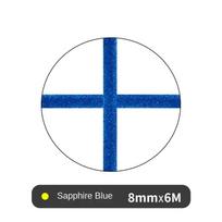 Gifts 8MM*6M Tile Gap Tape Mildewproof Self-Adhesive Wall Floor Gap Line Waterproof Decor Strip mėlyna