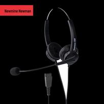 Newman Dual-Ear Call Center Headset with 3.5mm Plug (CN version)